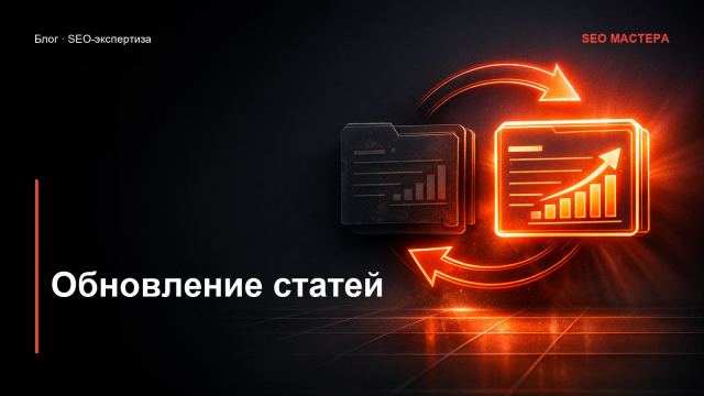 Обновление старых статей: рост трафика без нового контента