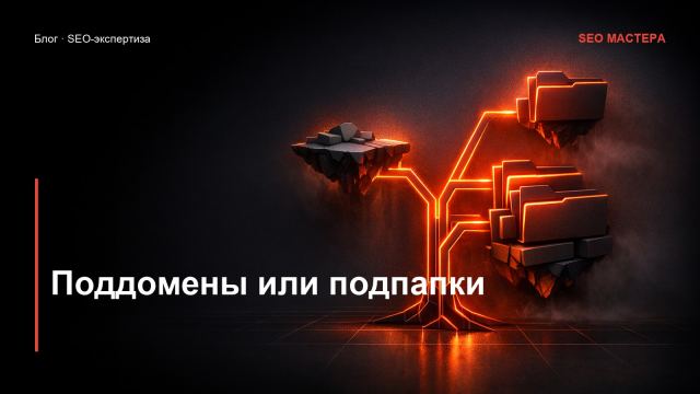 Поддомены или подпапки: что выбрать для SEO
