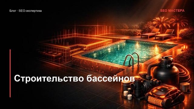 SEO для строительства бассейнов: долгий выбор и дорогой чек