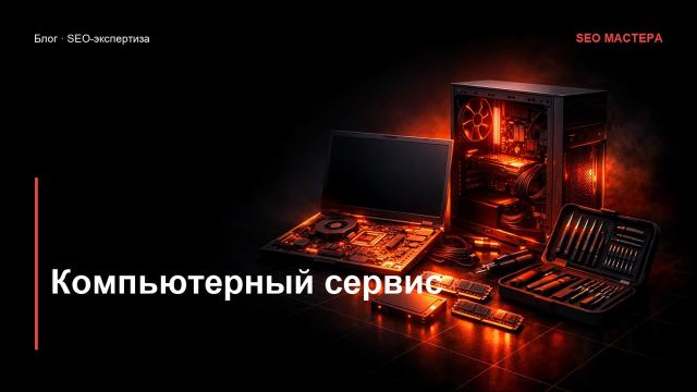 SEO для компьютерного сервиса: выезд мастера и срочность