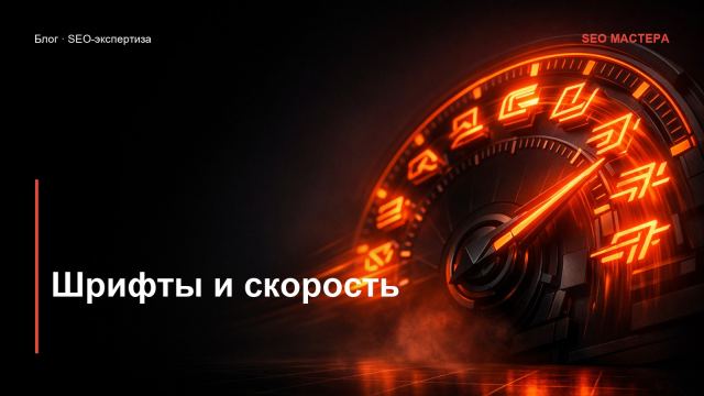 Шрифты и скорость сайта: скрытый тормоз