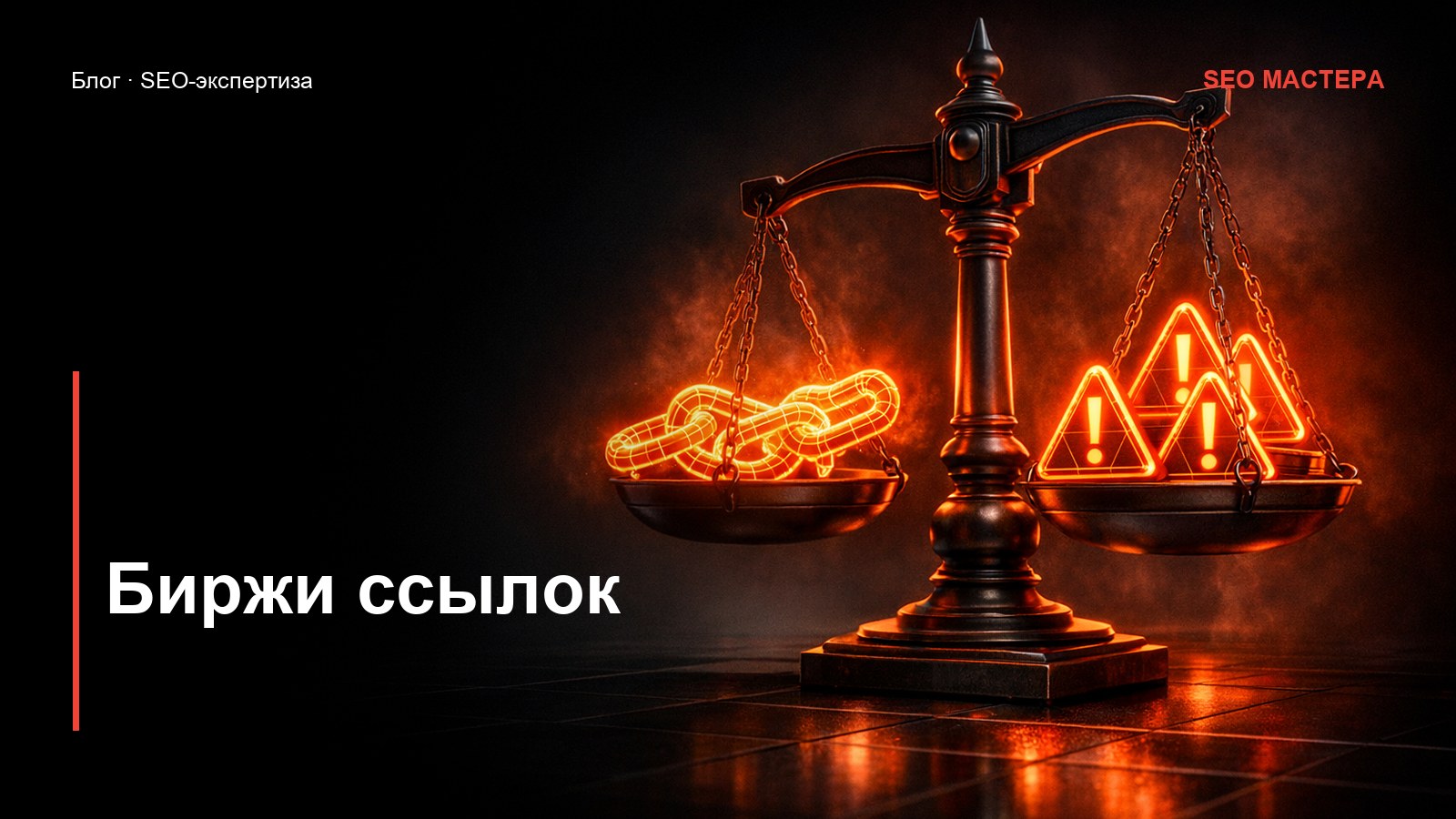 Биржи ссылок: работает ли это в 2026 году — иллюстрация к статье блога SEO Мастера