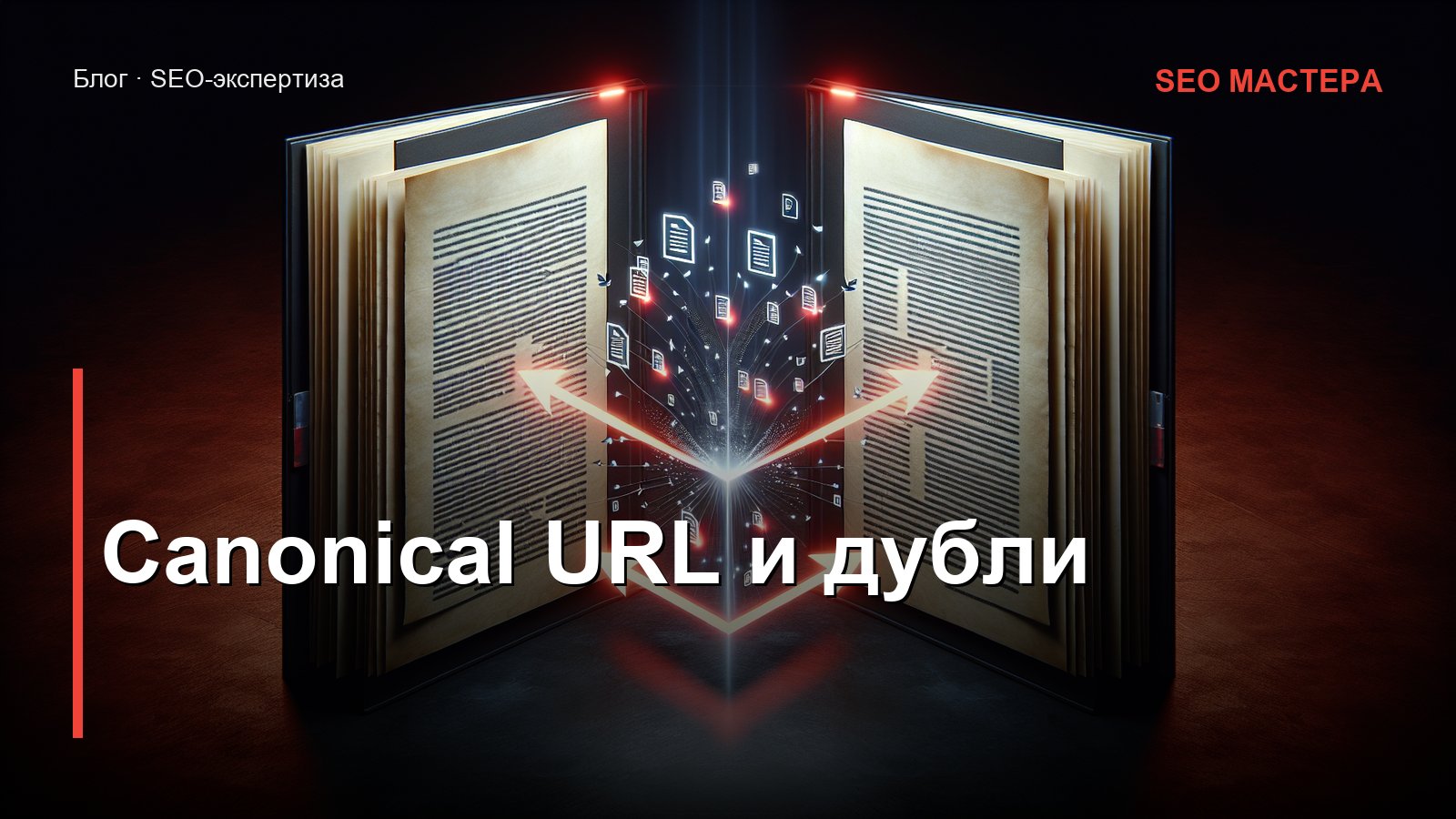 Canonical URL и дубли — иллюстрация к статье блога SEO Мастера