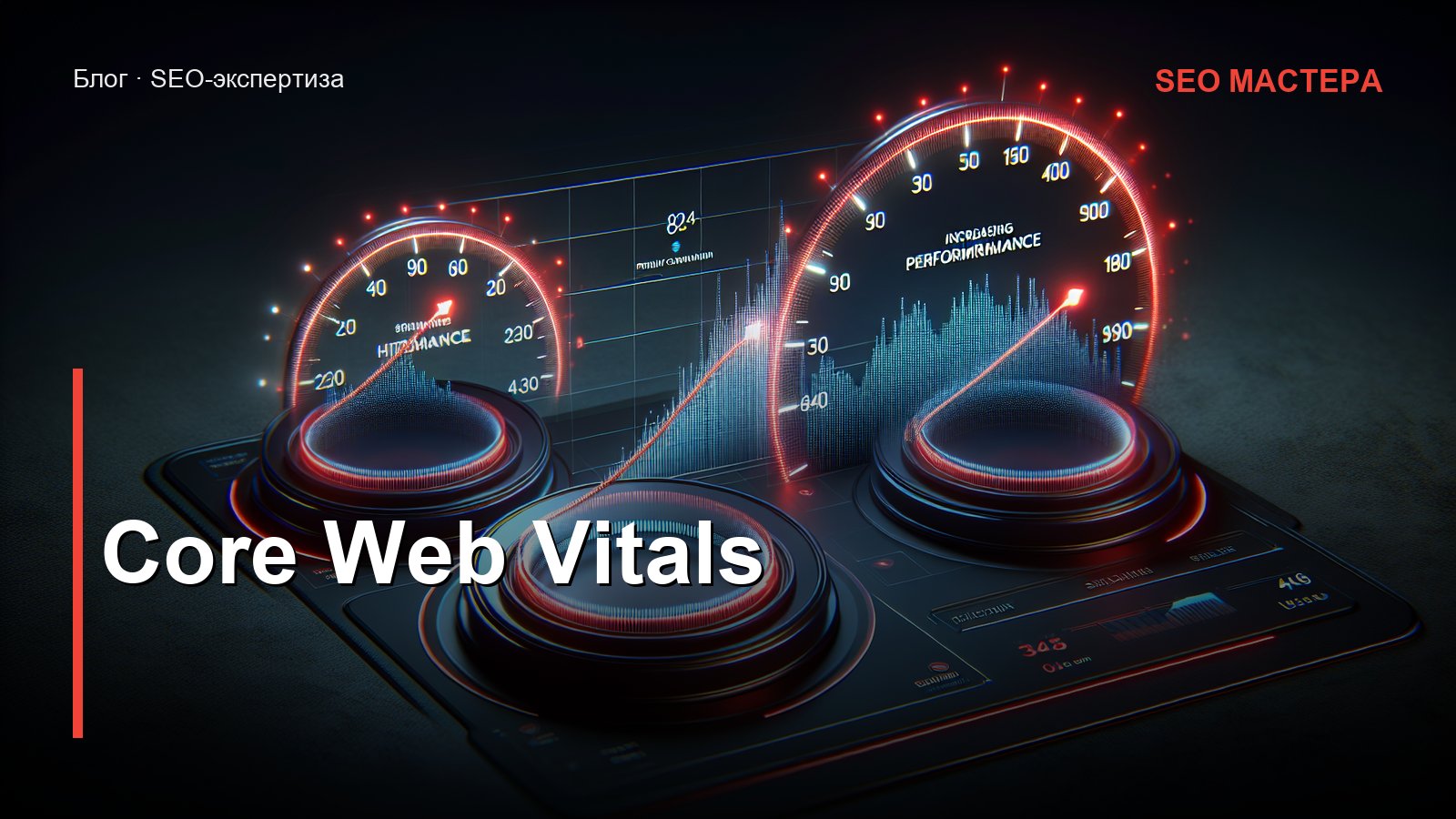 Core Web Vitals — иллюстрация к статье блога SEO Мастера
