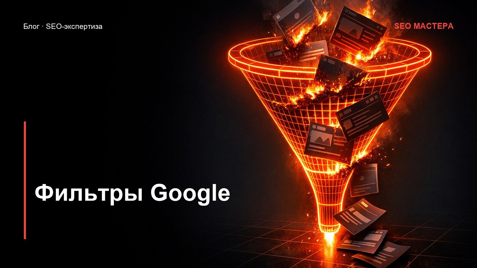 Фильтры Google: Панда, Пингвин и Helpful Content — иллюстрация к статье блога SEO Мастера