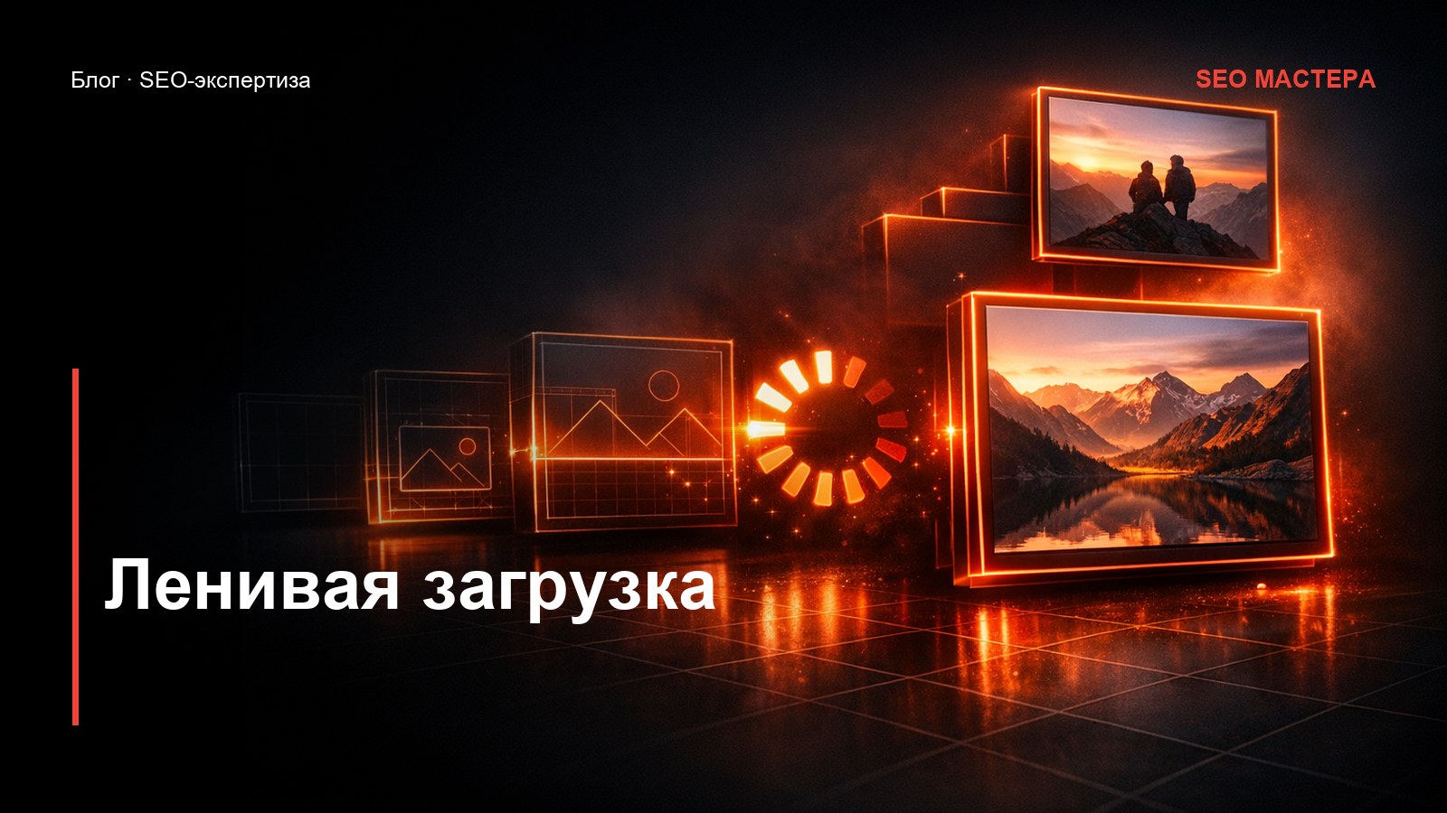 Ленивая загрузка изображений: польза и риски для SEO — иллюстрация к статье блога SEO Мастера