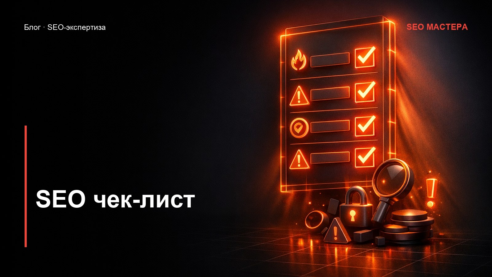 SEO чек-лист: 100 пунктов проверки сайта — иллюстрация к статье блога SEO Мастера