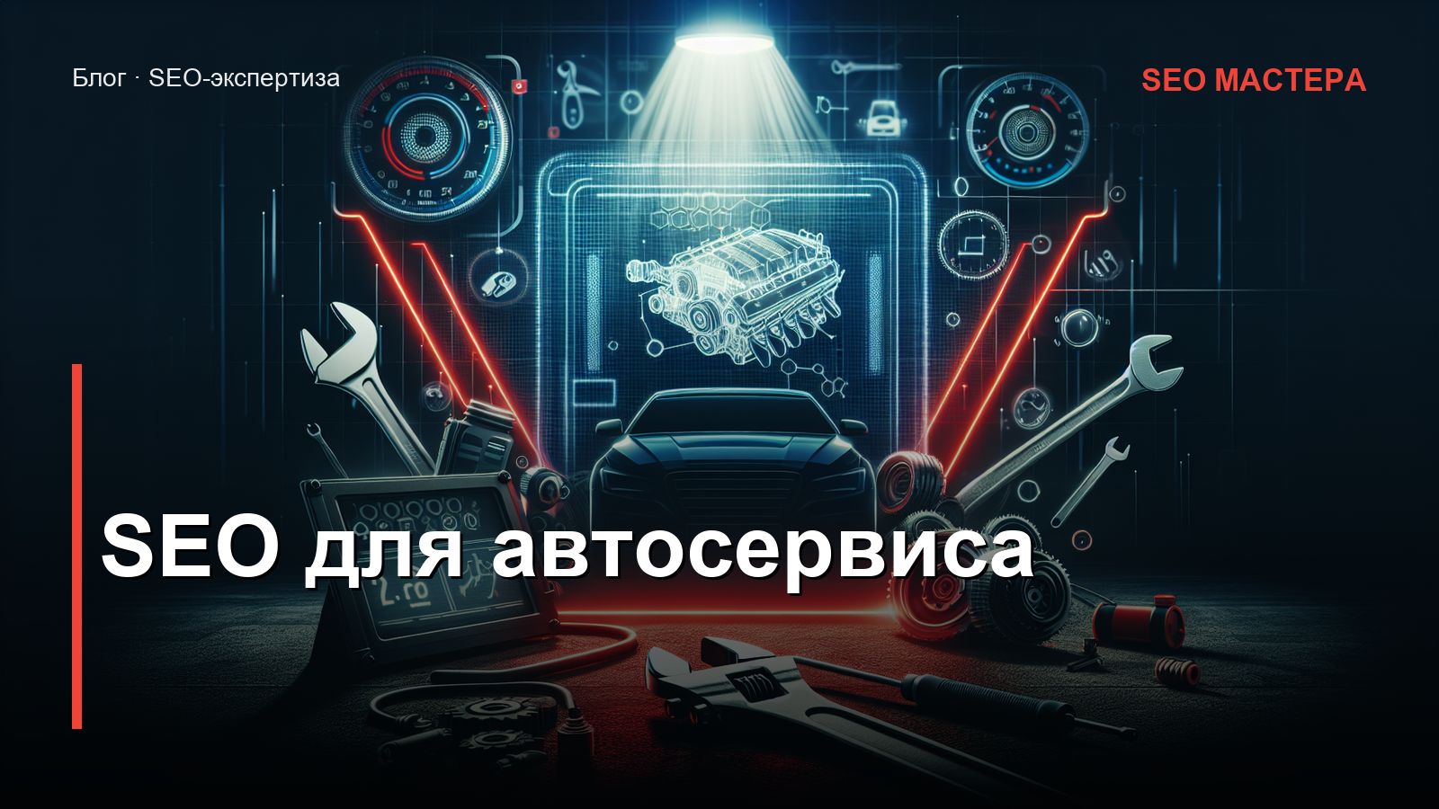 SEO для автосервиса — иллюстрация к статье блога SEO Мастера