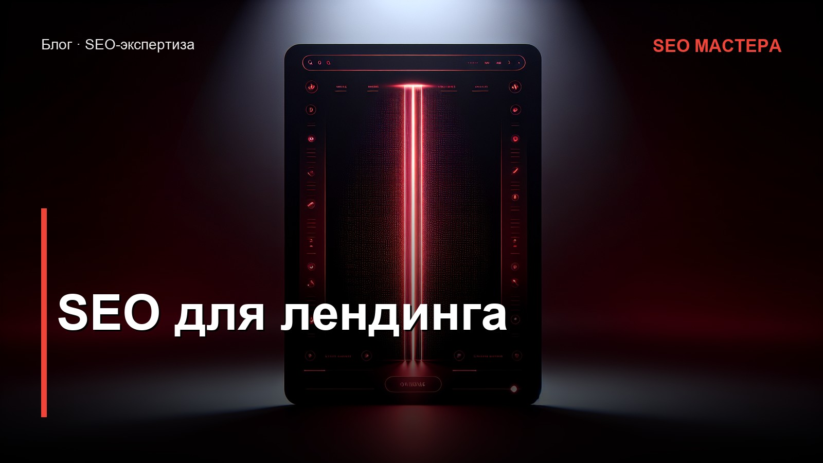SEO для лендинга — иллюстрация к статье блога SEO Мастера