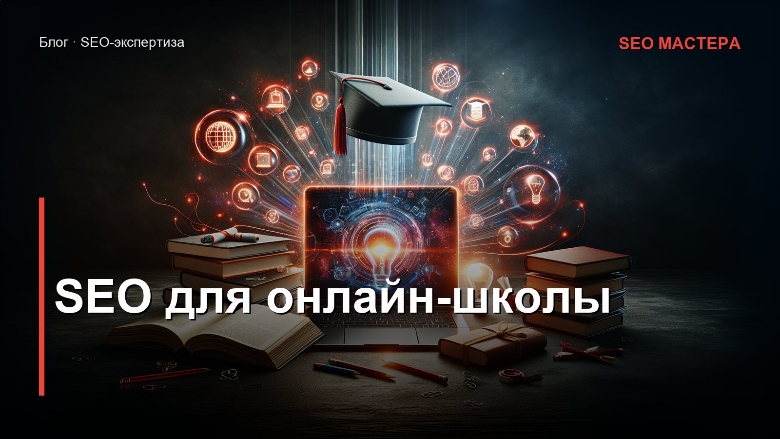 SEO для онлайн-школы — иллюстрация к статье блога SEO Мастера