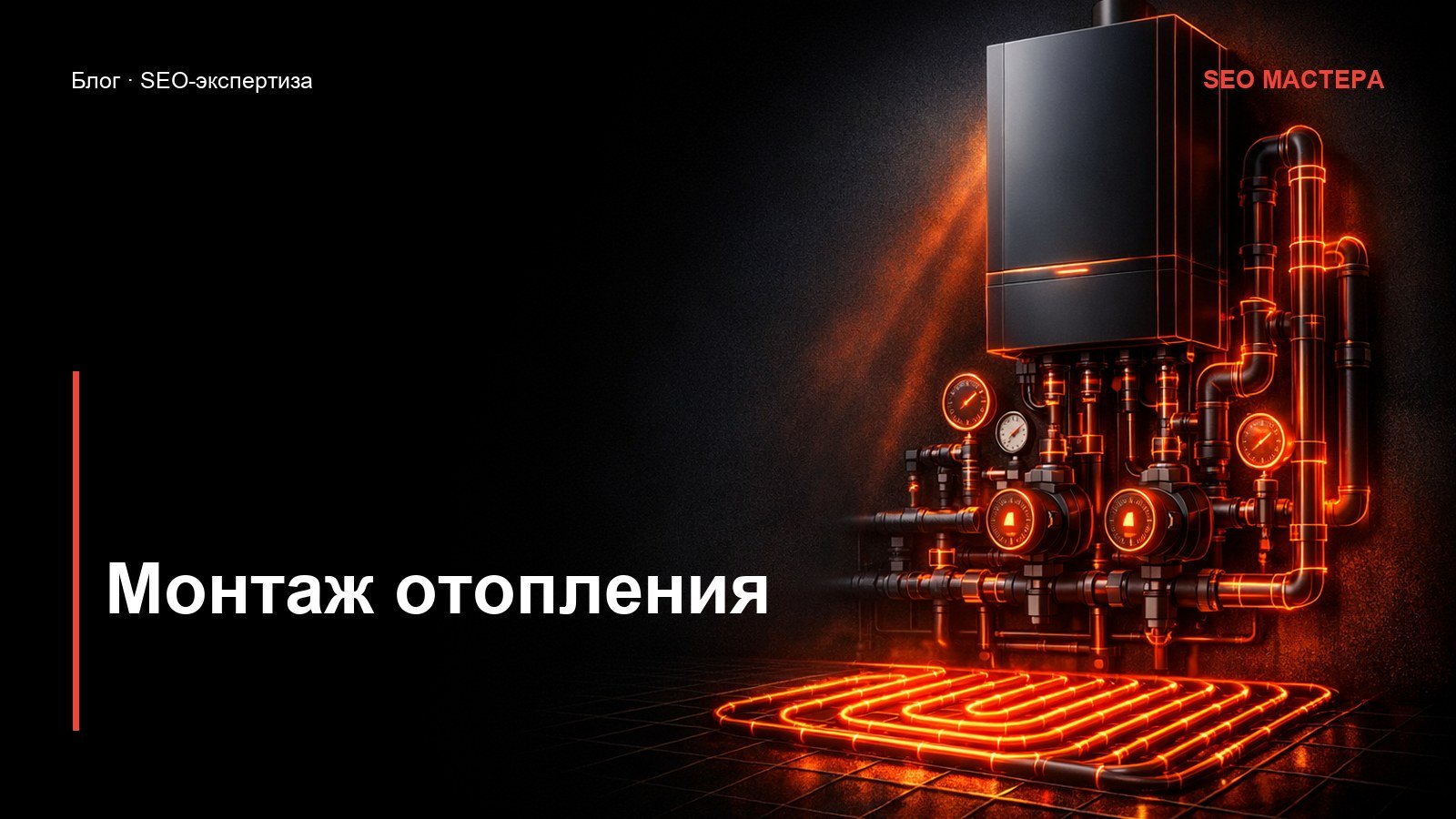 SEO для монтажа отопления: котельная под ключ и сезонный пик — иллюстрация к статье блога SEO Мастера