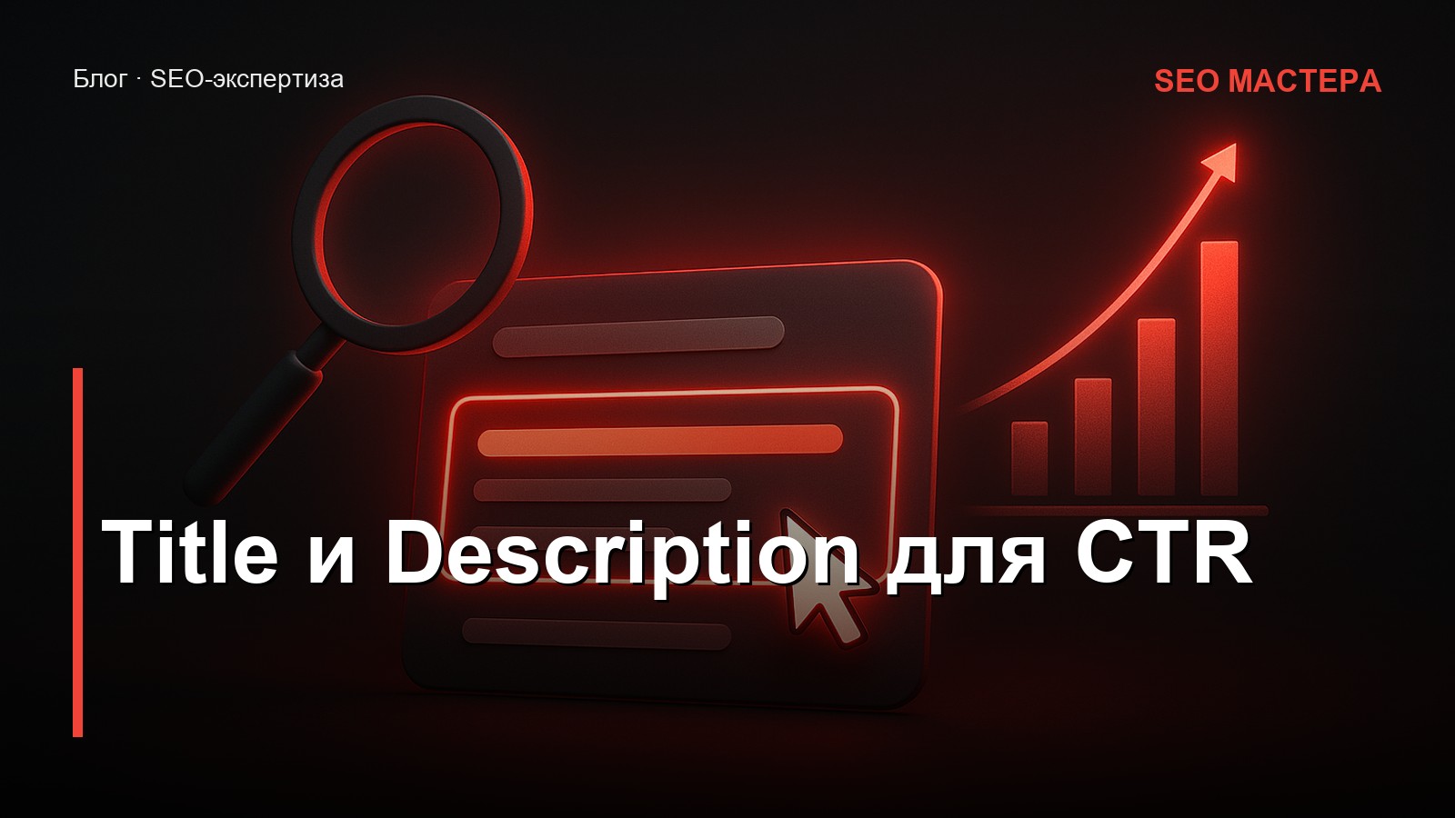 Title и Description для CTR — иллюстрация к статье блога SEO Мастера